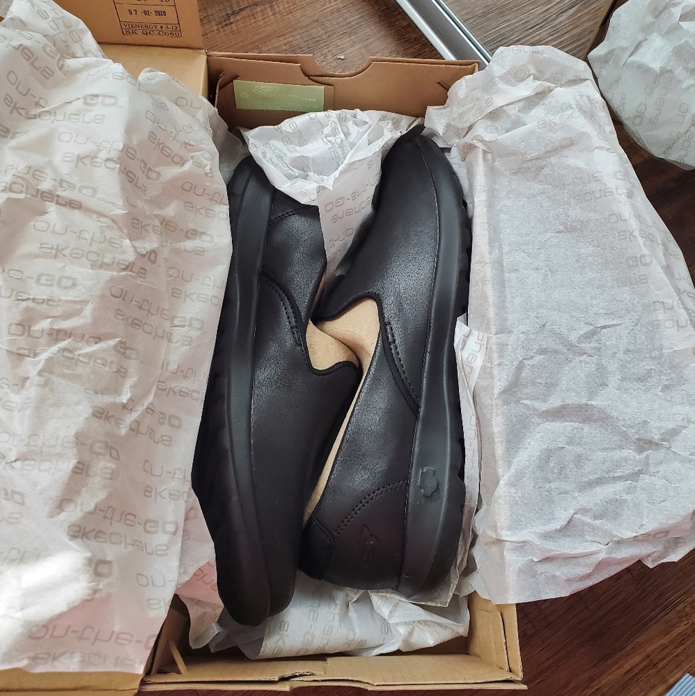 Skechers for Work - Go Walk Lite, Queenly, All black